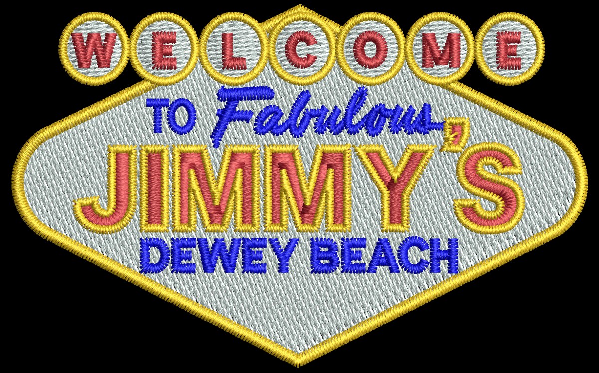 Digitized stitch file ready for Belle